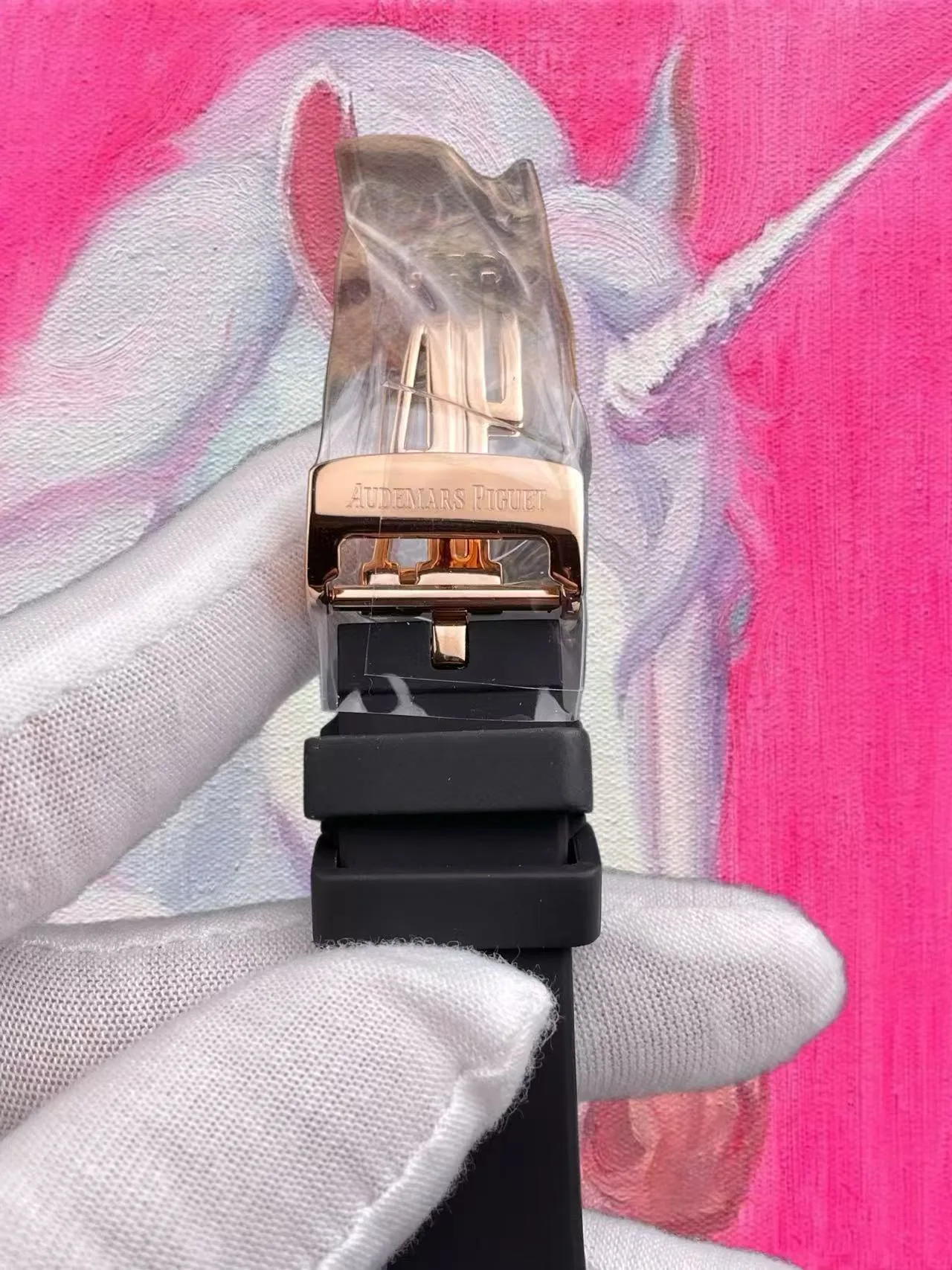 IP廠 愛彼 皇家橡樹 15500 玫瑰金黑盤 41mm 4302機芯