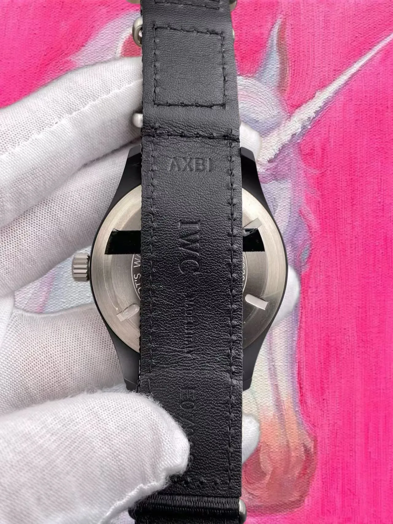 M+廠 IWC萬國 飛行員 TOP GUN 海軍空戰 黑陶 41mm 9015機芯