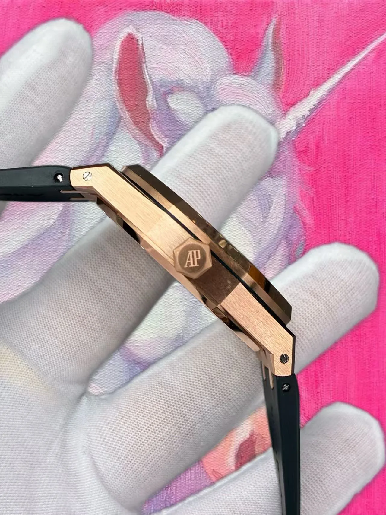 OCTA廠 愛彼 皇家橡樹 15510 玫瑰金藍盤 41mm 4302機芯