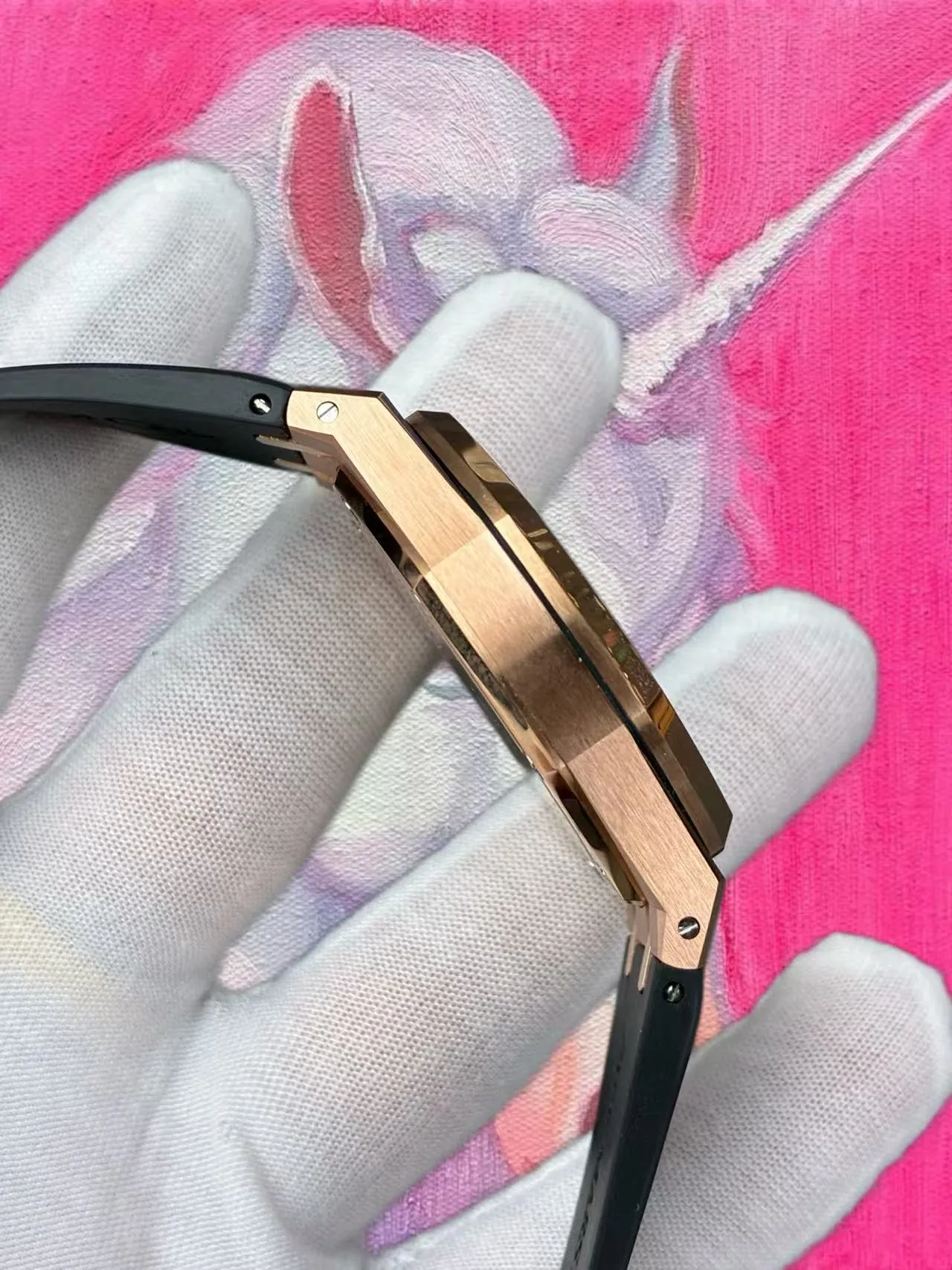 OCTA廠 愛彼 皇家橡樹 15510 玫瑰金藍盤 41mm 4302機芯