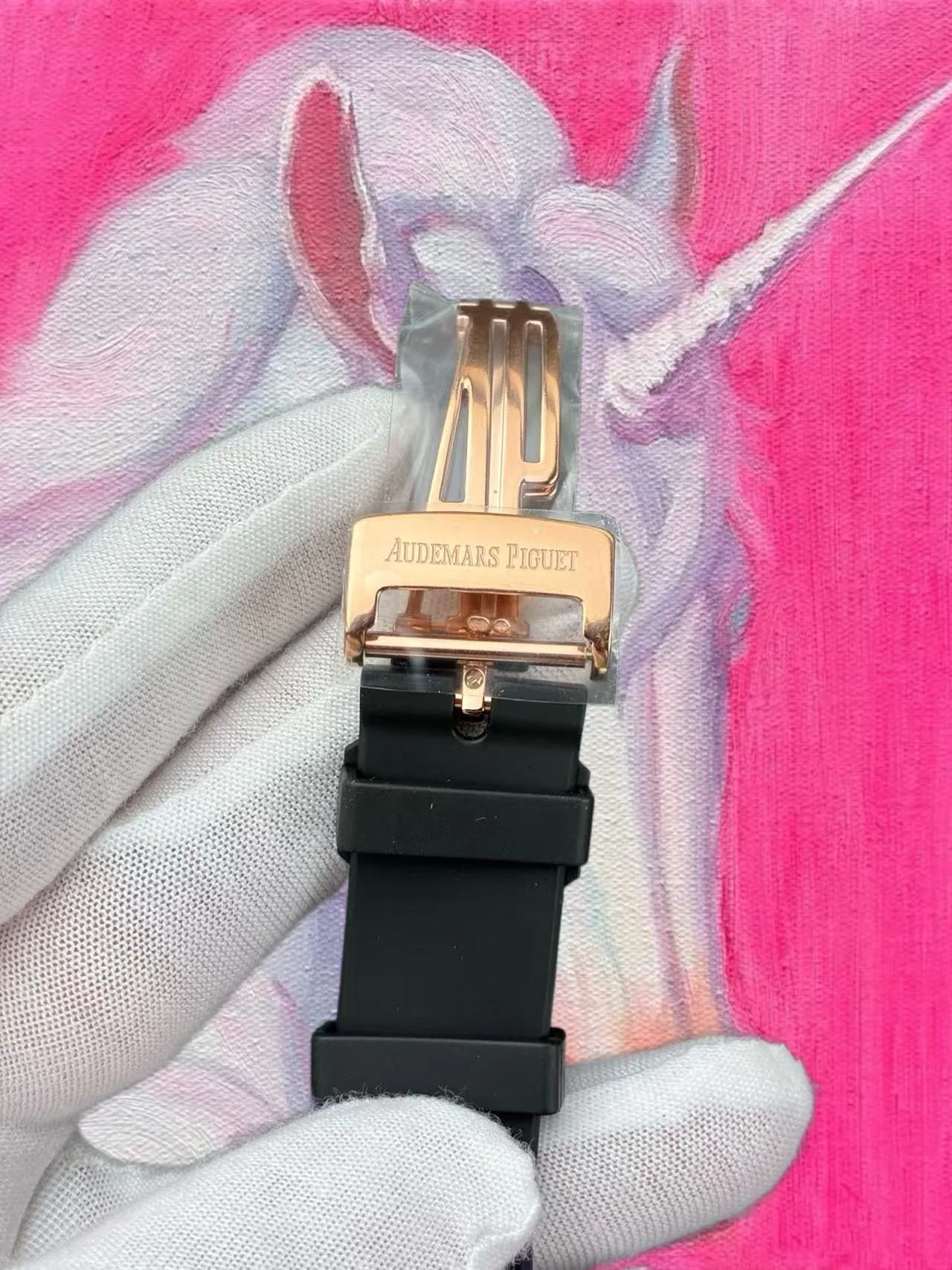 OCTA廠 愛彼 皇家橡樹 15510 玫瑰金藍盤 41mm 4302機芯