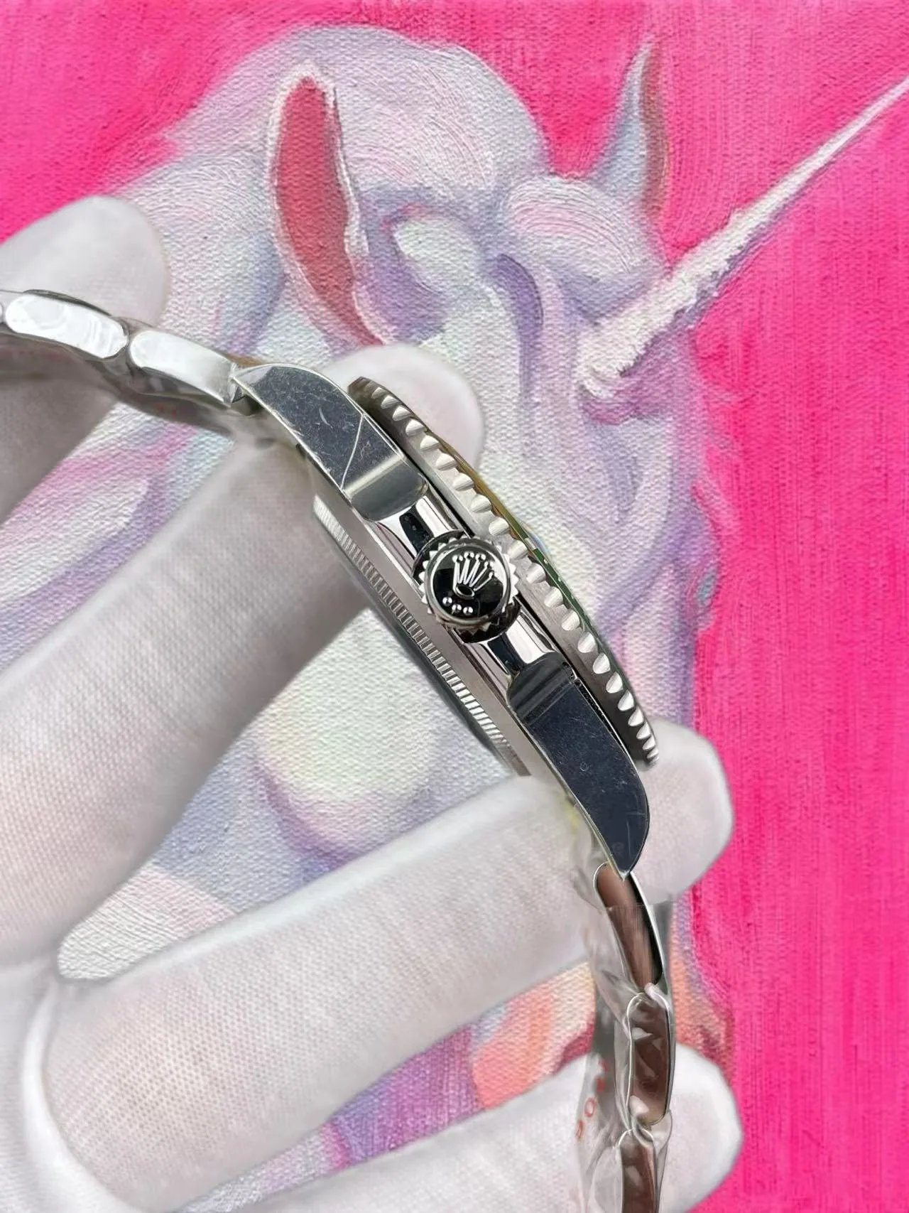 RICH廠 勞力士 潛航者綠水鬼 41mm 四代翠綠圈 JH3235 無卡度機芯 配重砝碼
