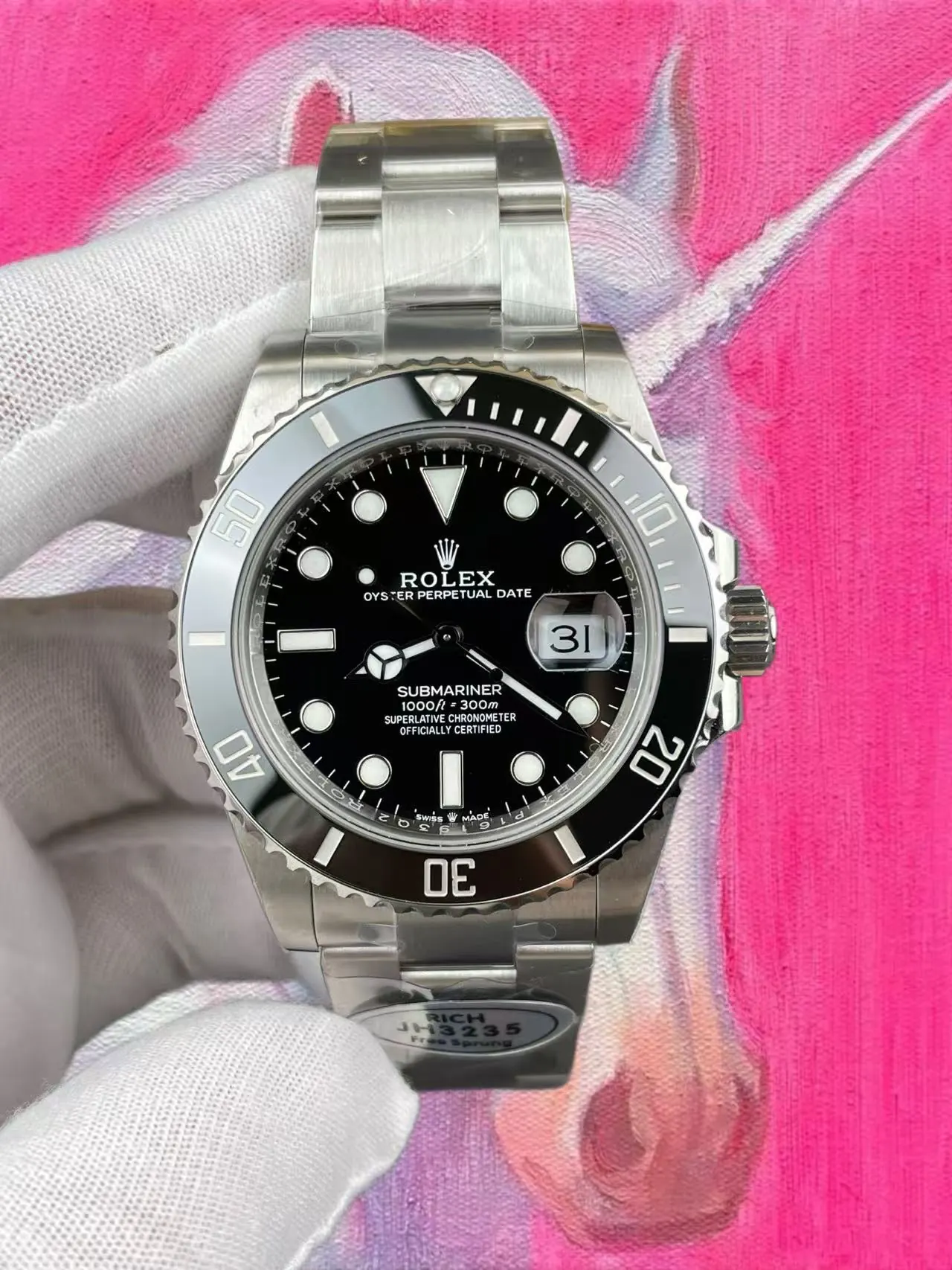 RICH廠 勞力士 潛航者型 黑水鬼 126610LN 黑圈黑盤 41mm