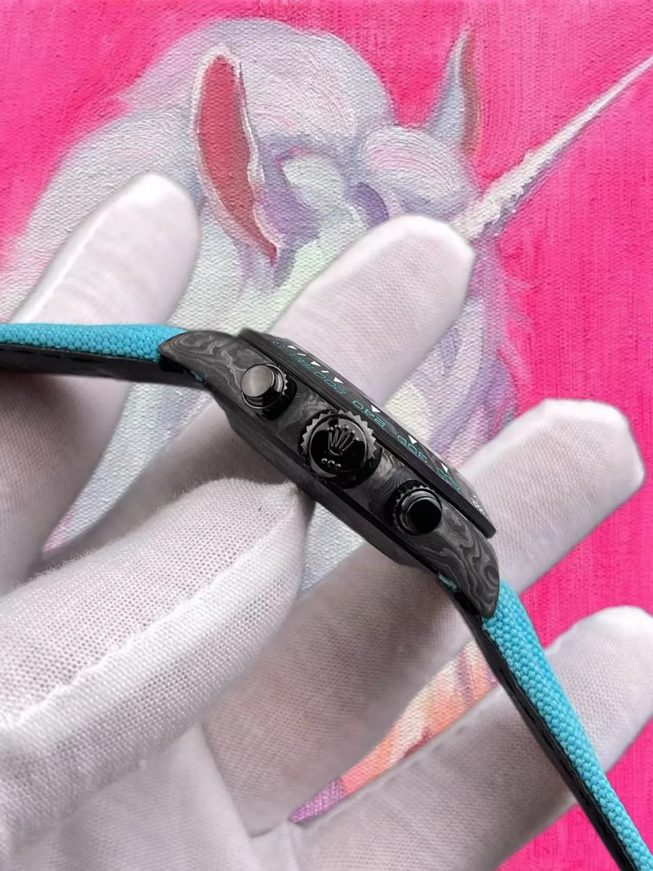 TW廠 勞力士 碳纖維迪通拿 ZIF REMOULD 鏤空盤 40mm 丹東4802機芯