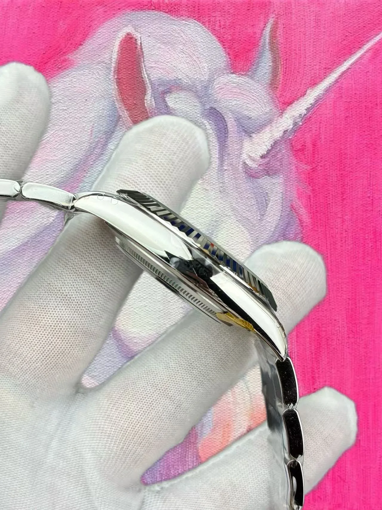 VS廠 勞力士 日志型 41mm 黑盤條釘刻度 3235 無卡度機芯 配重140G