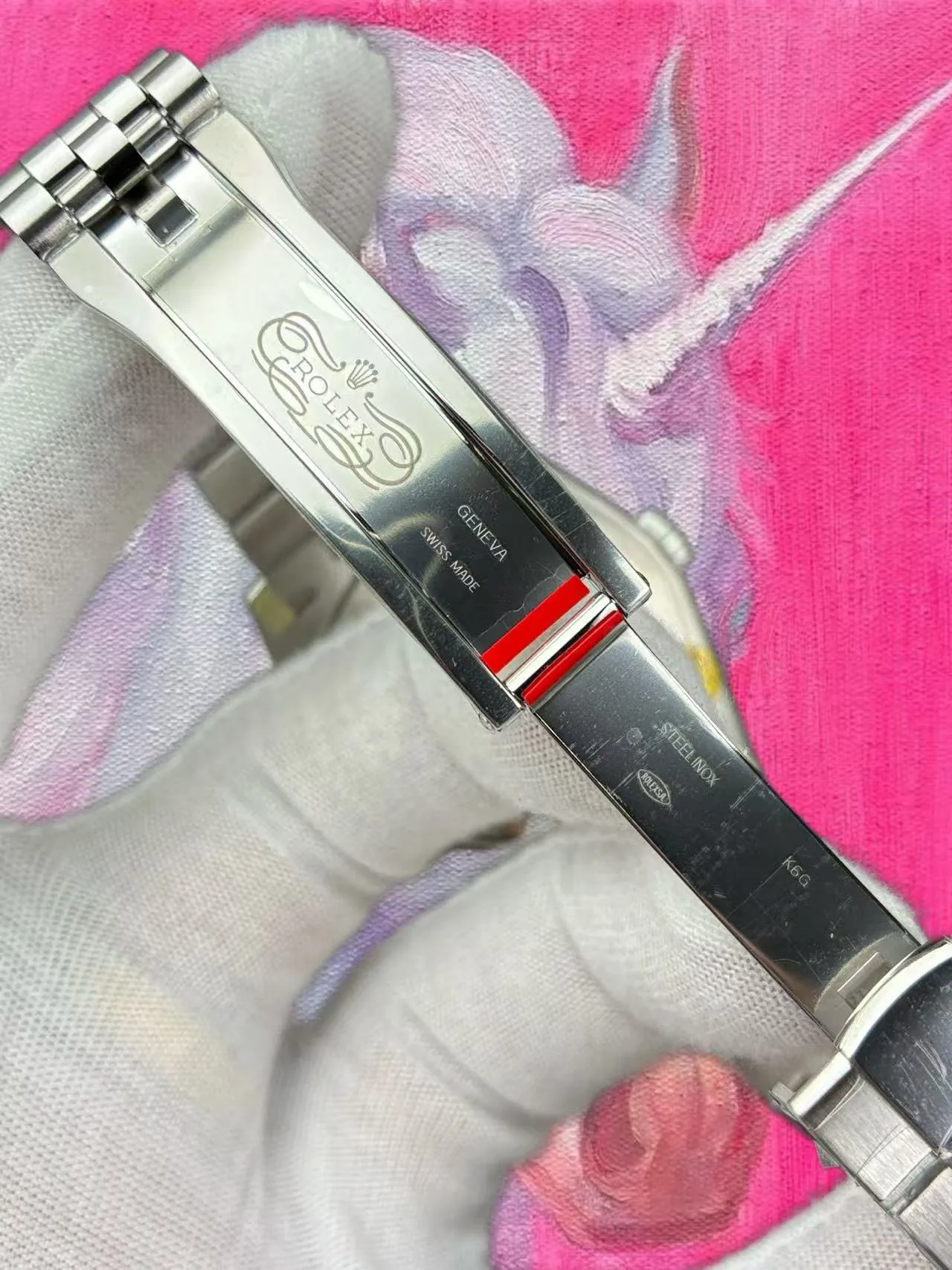 VS廠 勞力士 日志型 41mm 銀盤條釘 五珠鏈 3235 無卡度機芯 配重135G