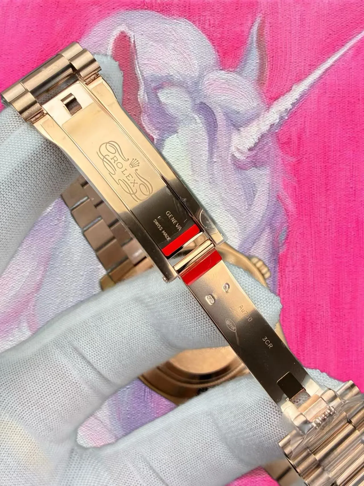 VS廠 勞力士 星期日曆型 白羅馬DD 玫瑰金 40mm 3255機芯 配重182G