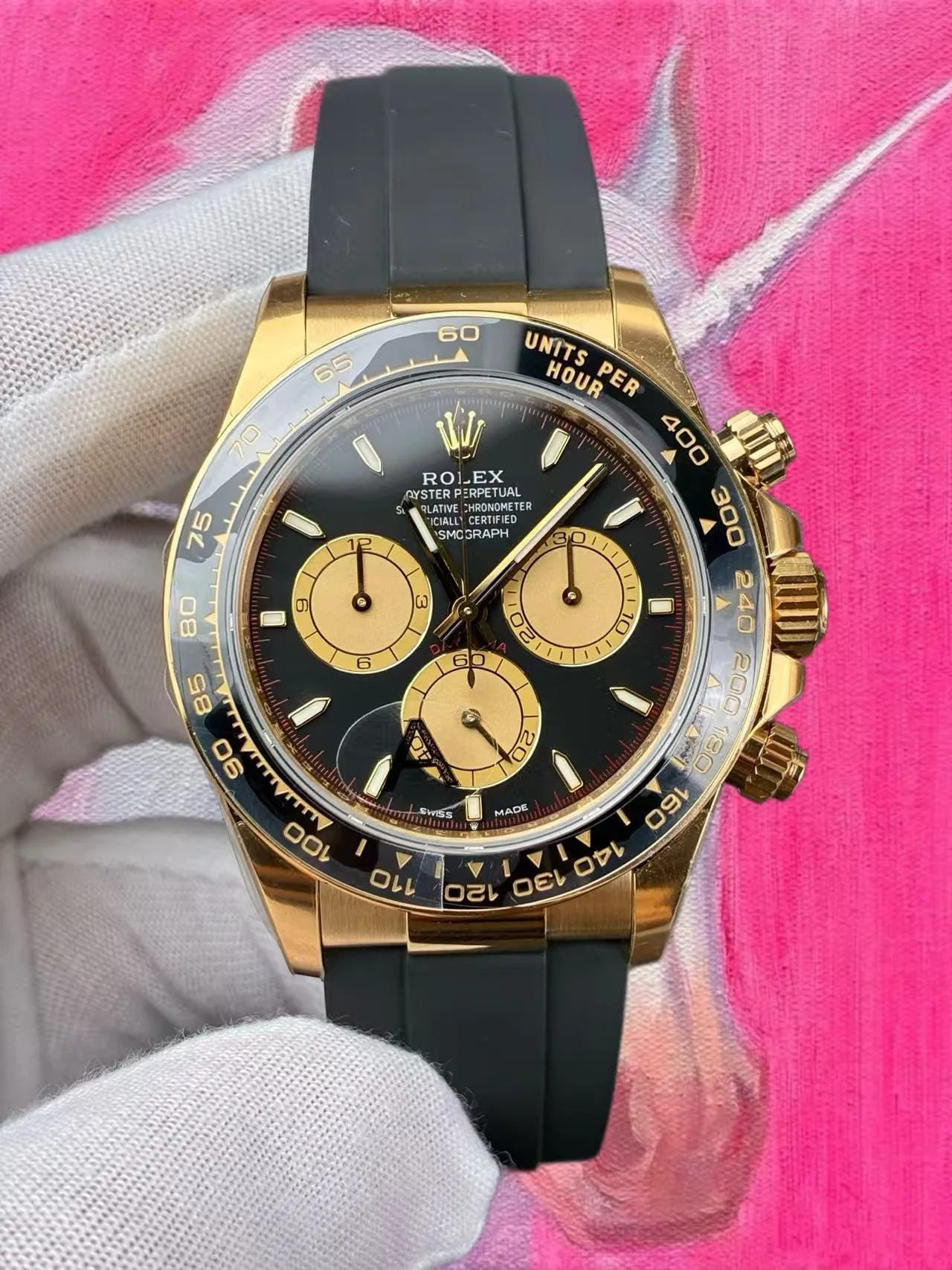 VS廠 勞力士 小怪獸 迪通拿 全金 40mm 丹東4131機芯 配重136G
