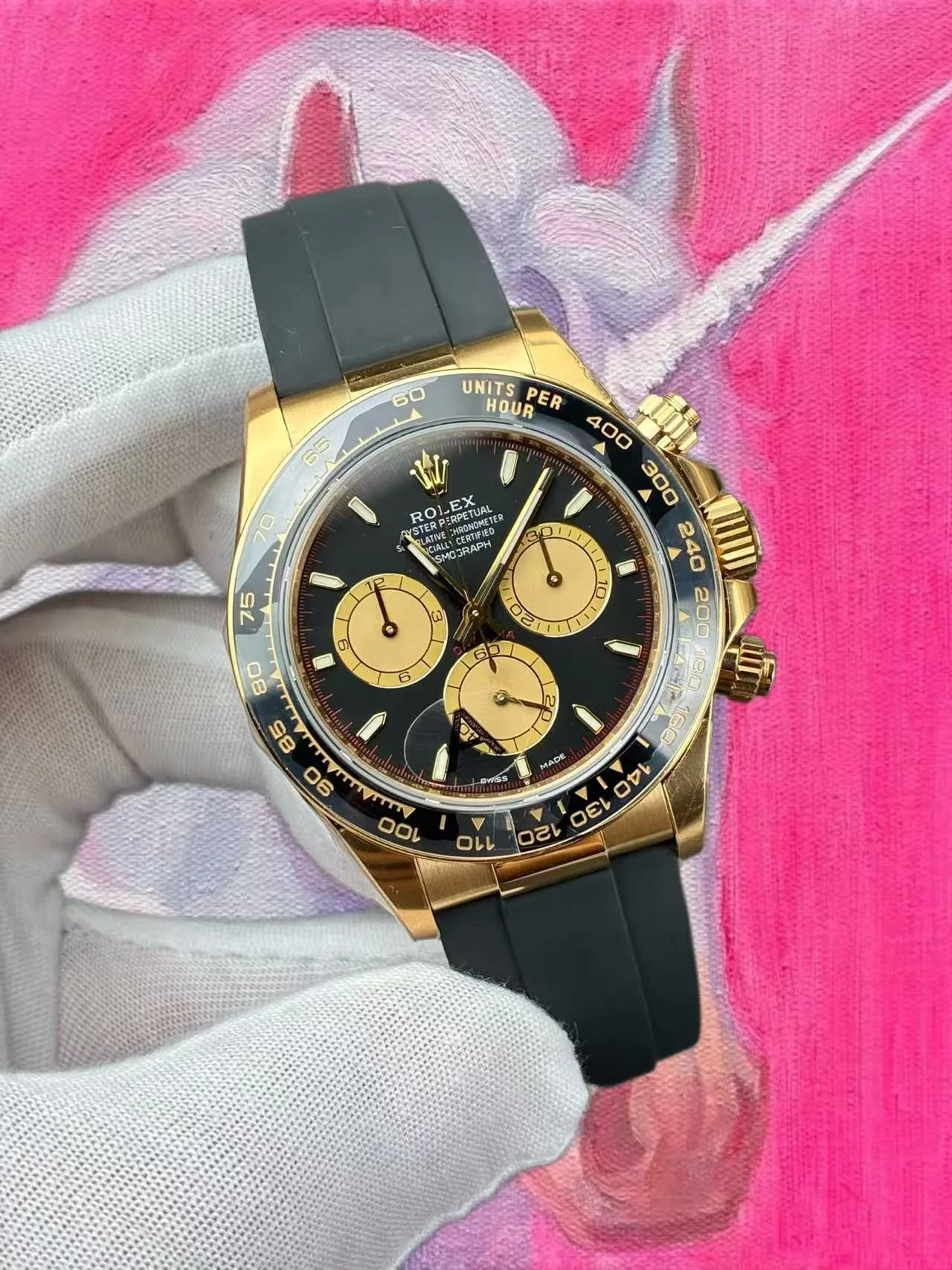VS廠 勞力士 小怪獸 迪通拿 全金 40mm 丹東4131機芯 配重136G