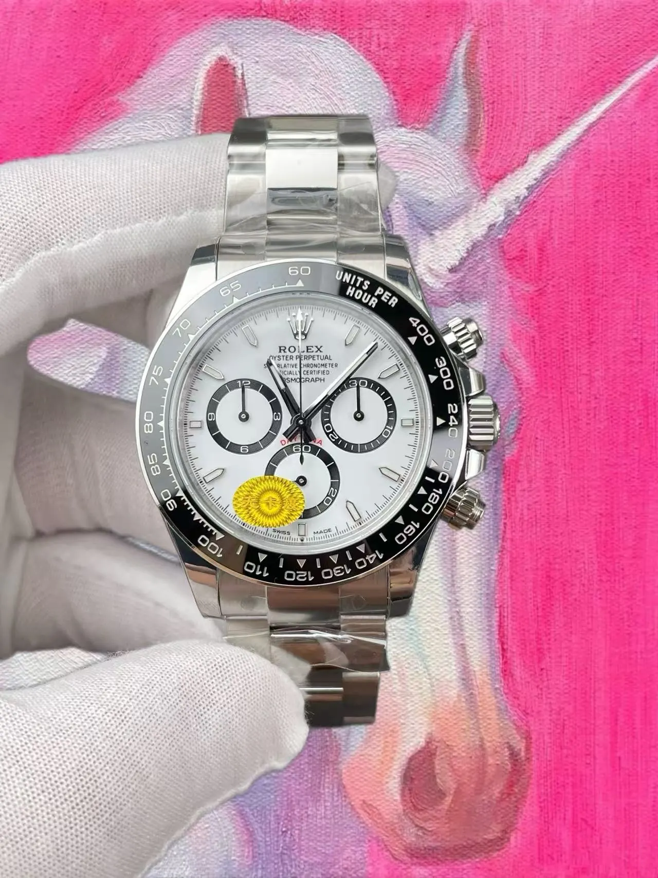 VS廠 勞力士 宇宙計時迪通拿 126500 熊貓迪 無卡度機芯 40mm