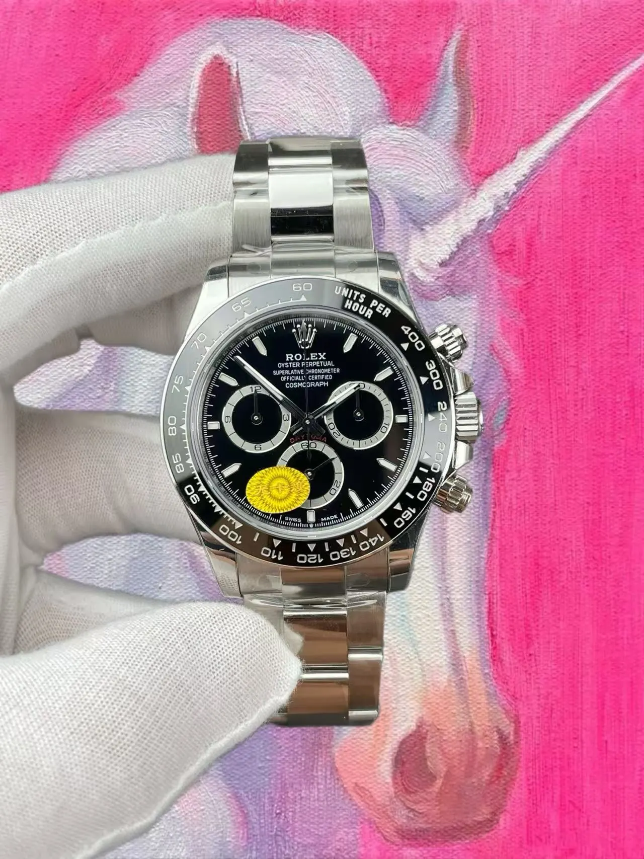VS廠 勞力士 宇宙計時迪通拿 126500 黑陶迪 無卡度機芯 40mm