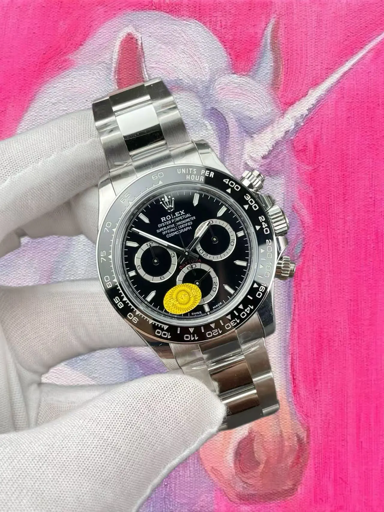 VS廠 勞力士 宇宙計時迪通拿 126500 黑陶迪 無卡度機芯 40mm
