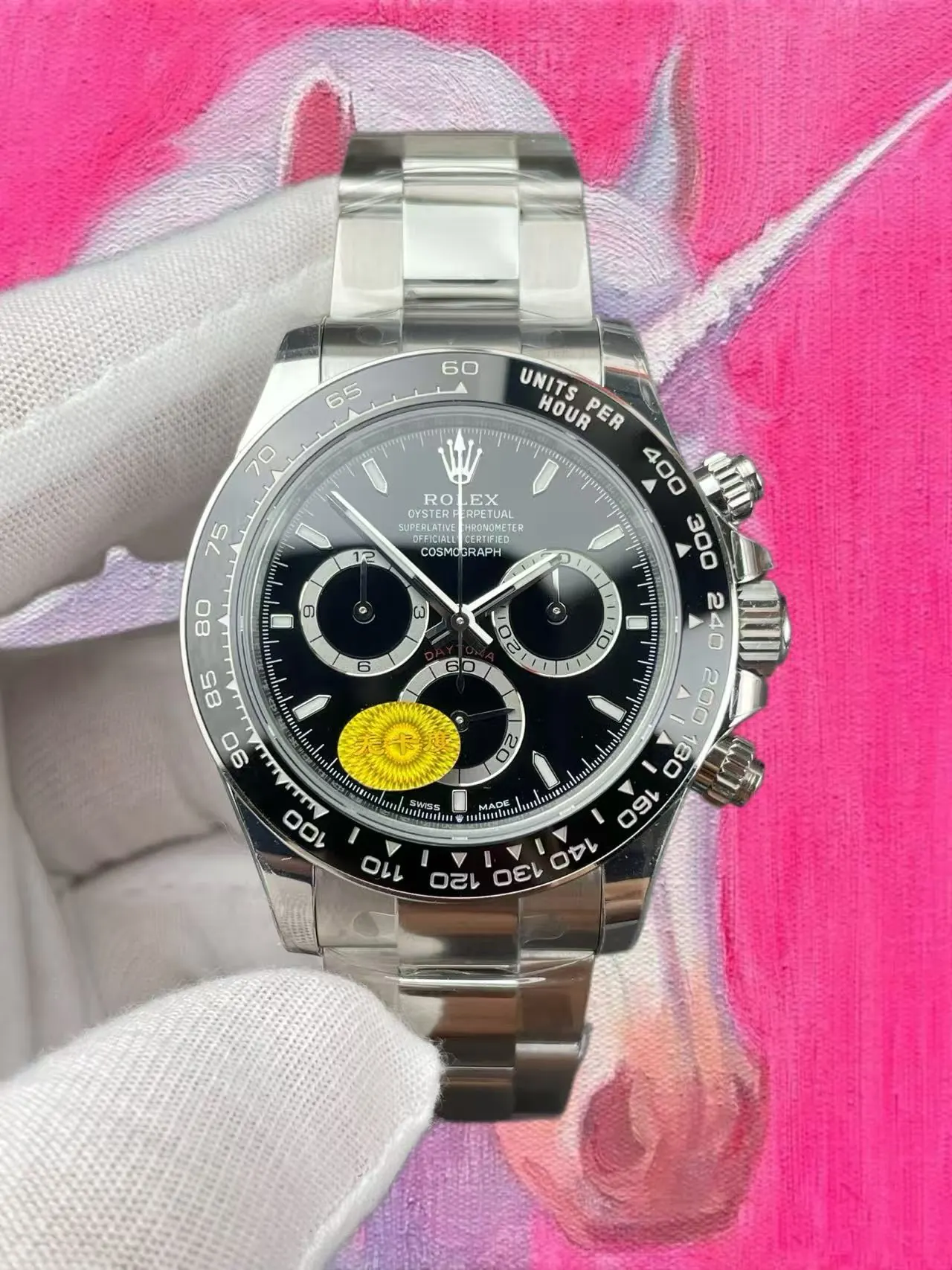 VS廠 勞力士 宇宙計時迪通拿 126500 黑陶迪 無卡度機芯 40mm