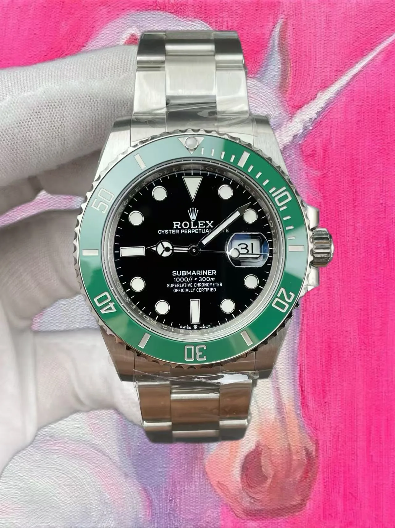 VS廠 勞力士 潛航者綠水鬼 41mm 三代星巴克 3235機芯 黑盤綠圈