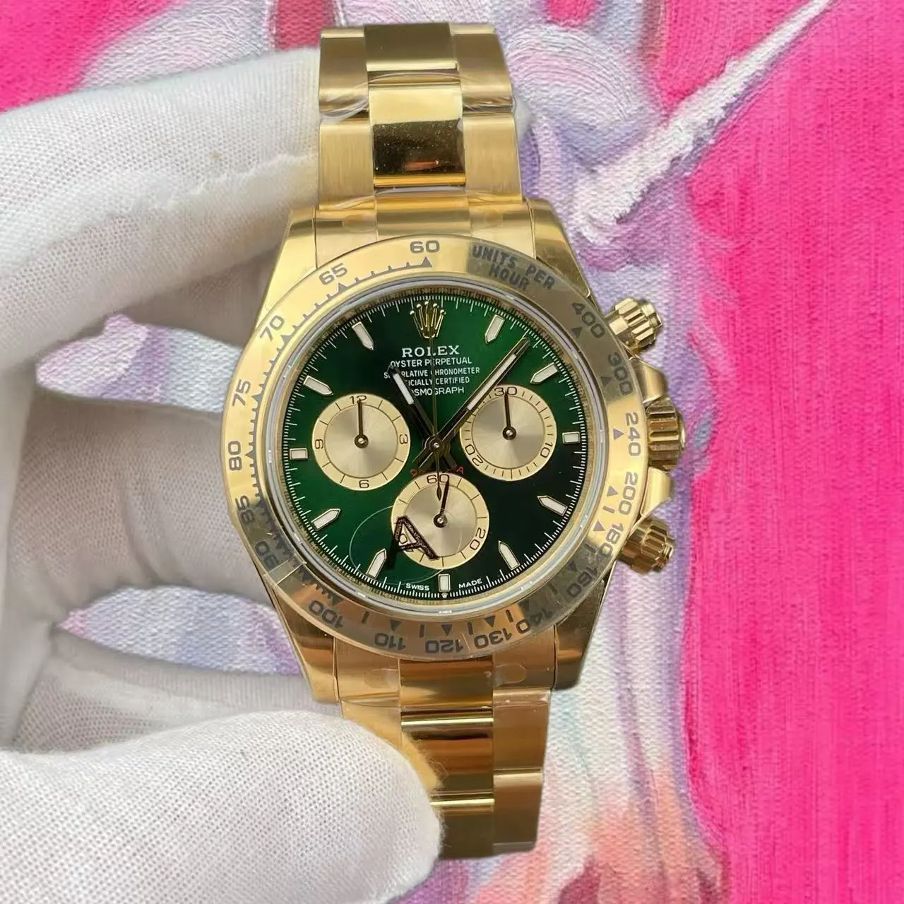 VS廠 V3 綠金迪正面