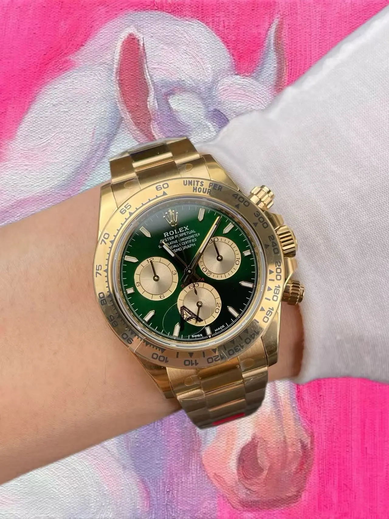 V3 綠金迪上手佩戴：手腕貼合度
